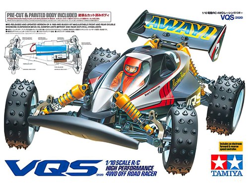 Tamiya vanquish vqs - 1/10,