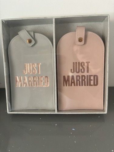 Just married luggage - just, his