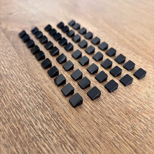 50x lego roof tile 1 - roof,