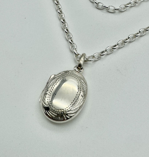 925 solid sterling silver oval - sterling,