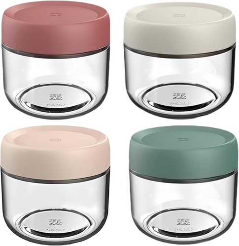 Pack 280ml glass jars - glass, with