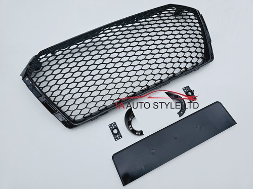 Rs4 gloss black honeycomb mesh - gloss,