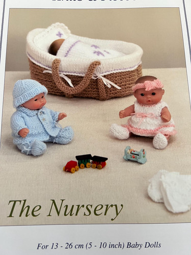 Knitting pattern baby doll - knitting,