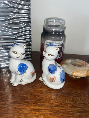 Vintage pair ceramic porcelain - vintage,