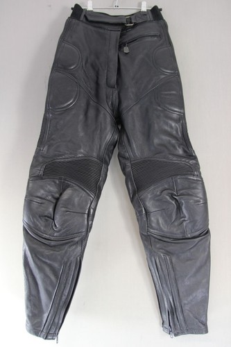 Richa black leather biker - leather,