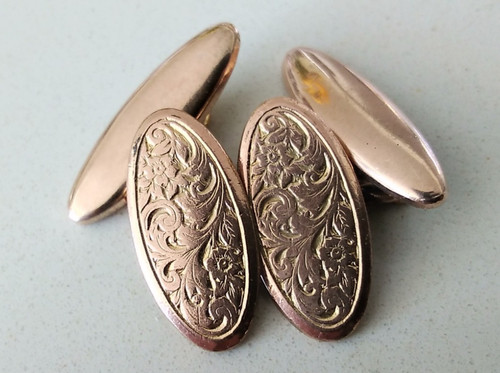 Antique cufflinks - antique,