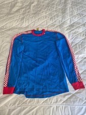 Helly Hansen Lifa  Base Layer top, blue/red Size large, vgc
