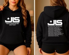 JLS The Club is Alive Concert Hoodie, Concert Tour 2025 ,JLS Front & back Hoodie