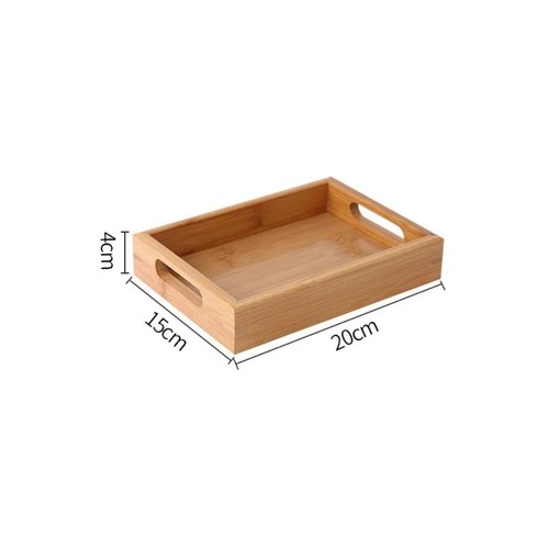 Storage bamboo tray - storage,