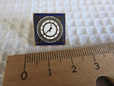 Big Ben clock face lapel pin