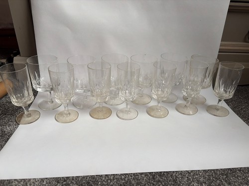 Vintage cut crystal champagne - cut,