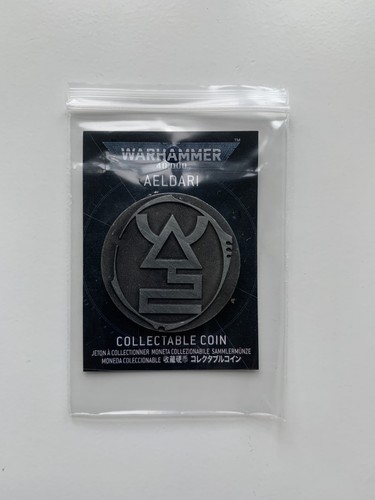 Aeldari collectible coin - aeldari,