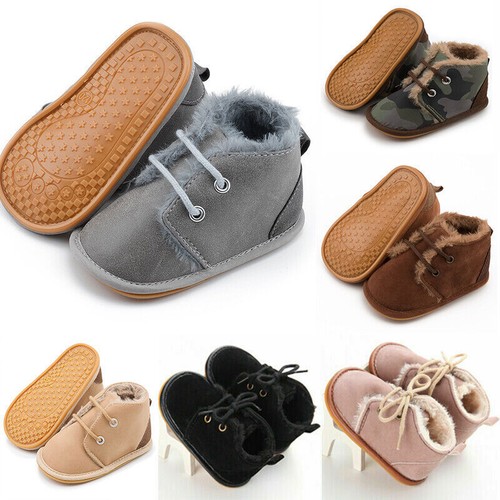 Baby girl boy snow boots - girl,