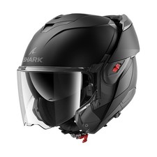 Helmet Modular Tipper Shark OXO Matte Black S Black Mat Flip Back Helmet