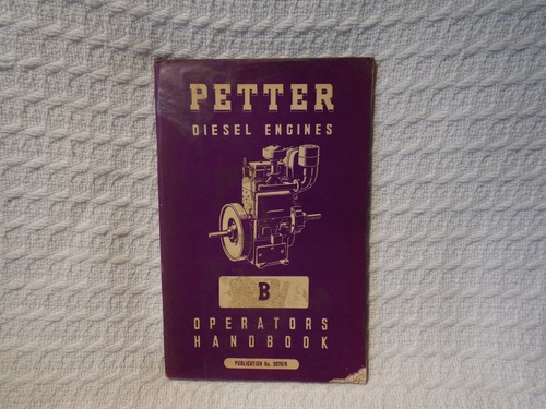 Vintage petter diesel engines - vintage,