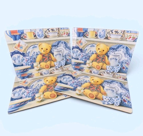 Vintage teddy bear afternoon - vintage,