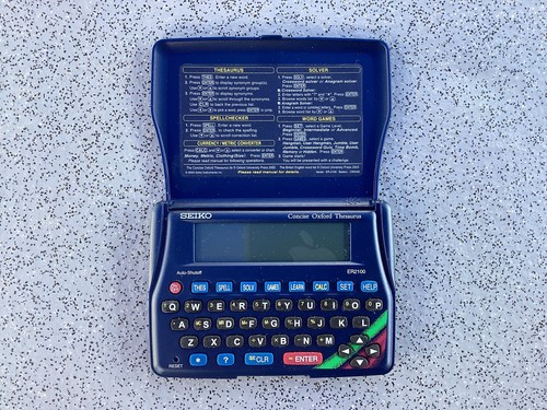 Seiko concise oxford thesaurus - concise,