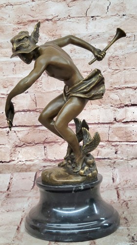 Bronze flying mercury - flying,