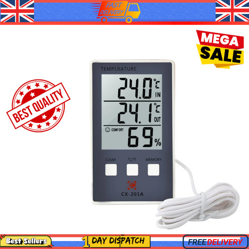 Digital thermometer hygrometer - digital,