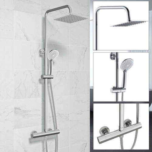 Thermostatic shower set twin - thermostatic,