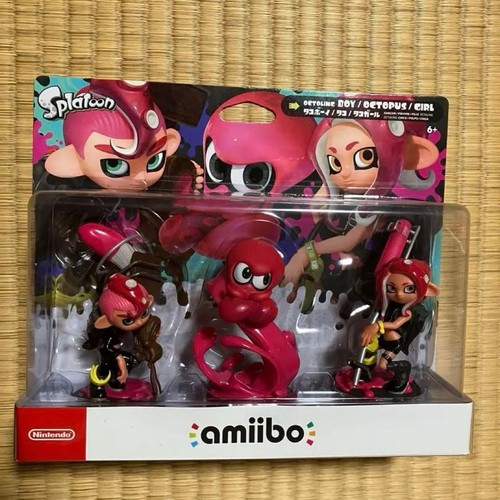 Amiibo splatoon triple set - amiibo,