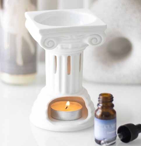 Greek column oil burner - column,