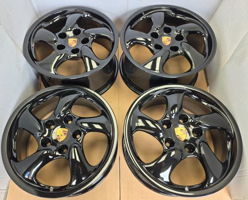 Staggered genuine black - 4x,
