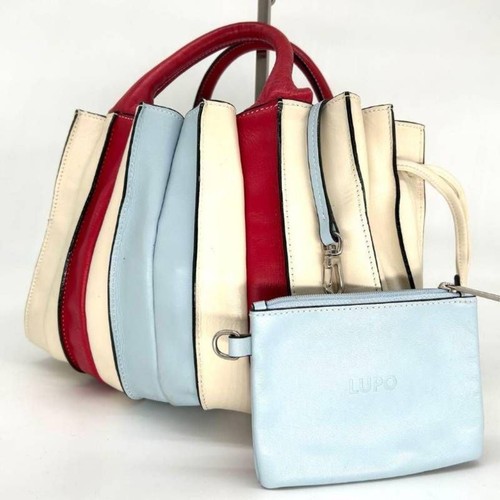 Lupo barcelona pleats handbag - lupo,