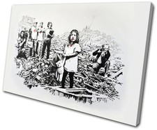 Banksy Painting War Media Girl