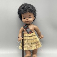 Vtg NZ Maori Tribal Plastic 8"