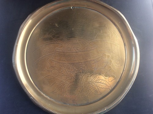 Antique queen victoria brass - antique,