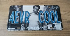 Vintage James Dean Novelty Movie License Plate