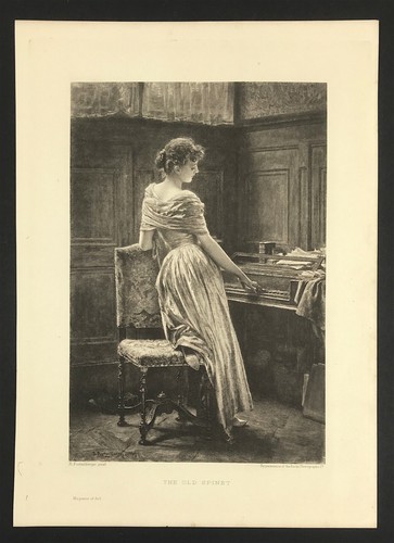 The old spinet fine - spinet,