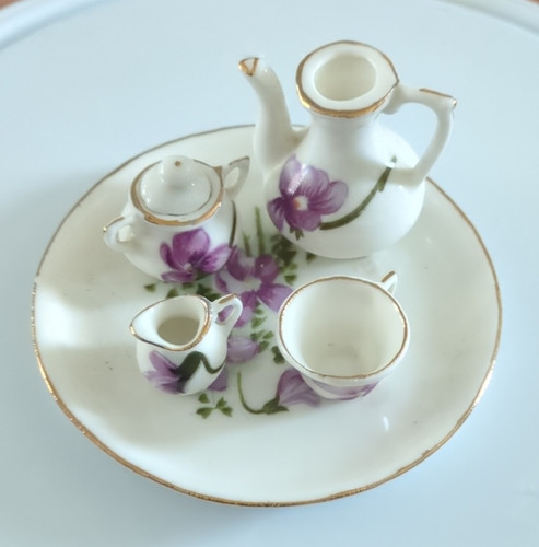 Porcelain floral dolls - porcelain,