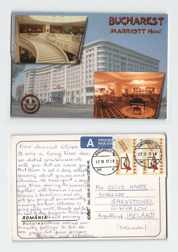 Vintage postcard bucharest - vintage,