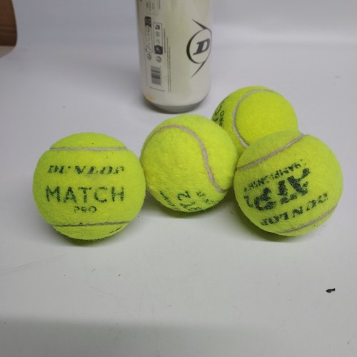 Used dunlop tennis balls - x,