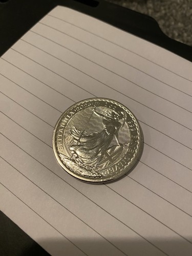 1oz silver britannia - 1oz, (.999)
