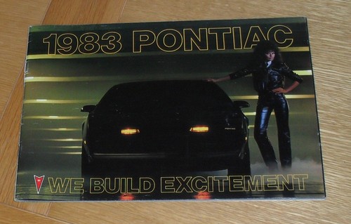 Pontiac brochure 1983 - pontiac, firebird