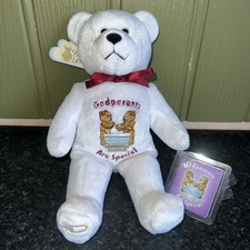 The Original Holy Bears Godparents Are Special 2002 Rare Teddy Bear Soft Toy