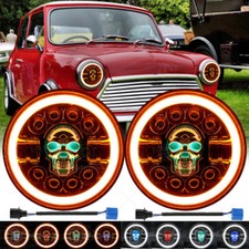 7" inch RGB Skull LED