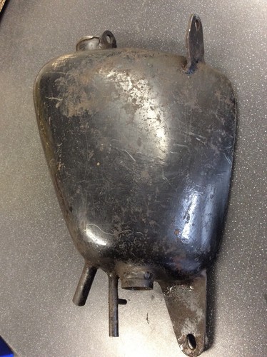 Vintage motorcycle oil - vintage, tank