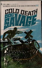 Robeson, Kenneth DOC SAVAGE: COLD DEATH Bantam (US) 1968 paperback book