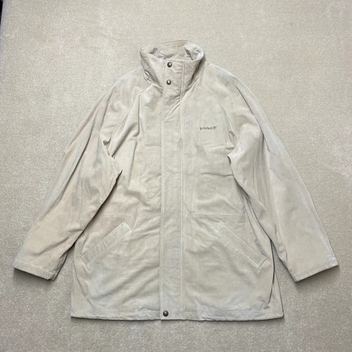 Timberland leather jacket - leather, mens