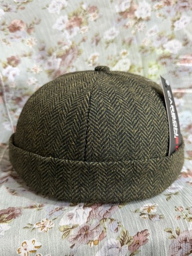Herringbone docker hat - docker, ~