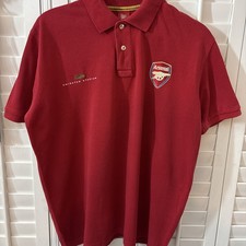 Arsenal Red Polo Shirt Size