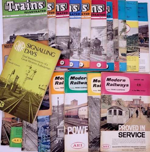 Trains illustrated and modern - and,