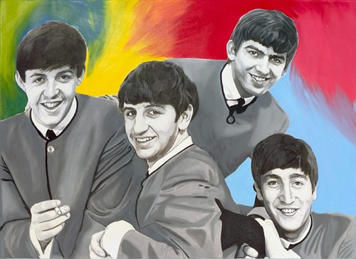 Steve kaufman the beatles - kaufman,