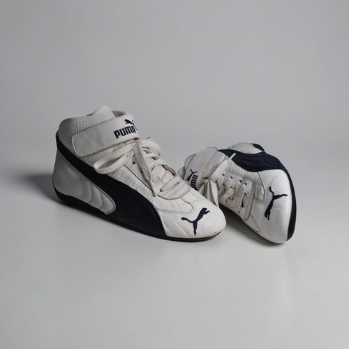 Vintage white puma speedcat - white,