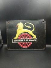 Cast Iron British Railways Sign