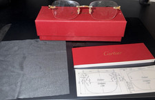 Cartier ct0280o rimless - rimless, gold